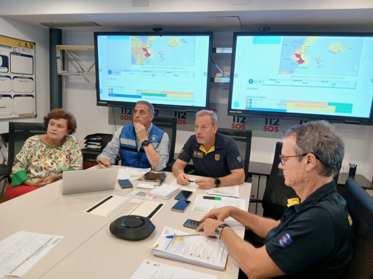 Reuni&oacute;n de Emergencias del s&aacute;bado.