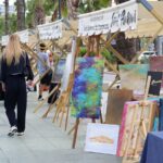 Un paseo de Ibiza se llena este domingo de arte y obras a la venta