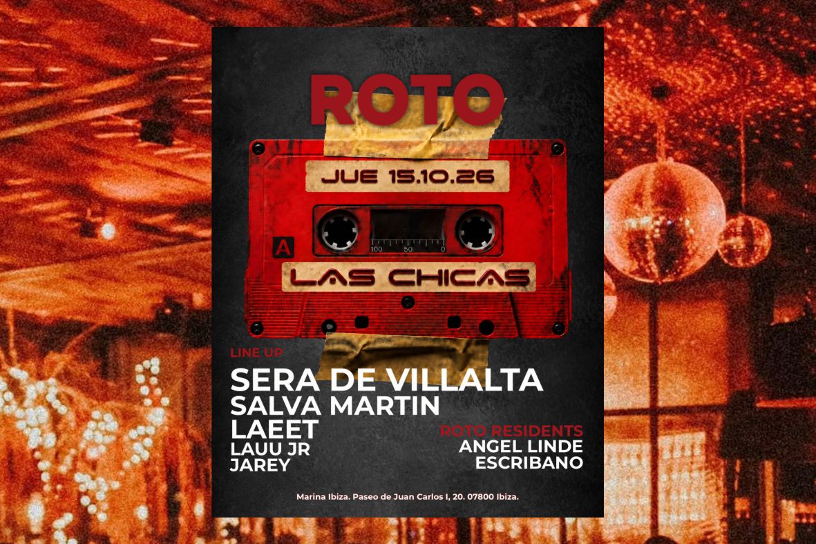 Las Chicas en ROTO Ibiza: Dine & Dance con Sera de Villalta y Salva Mart&iacute;n